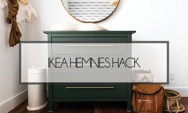 IKEA HACK – Hemnes 3 Drawer Dresser
